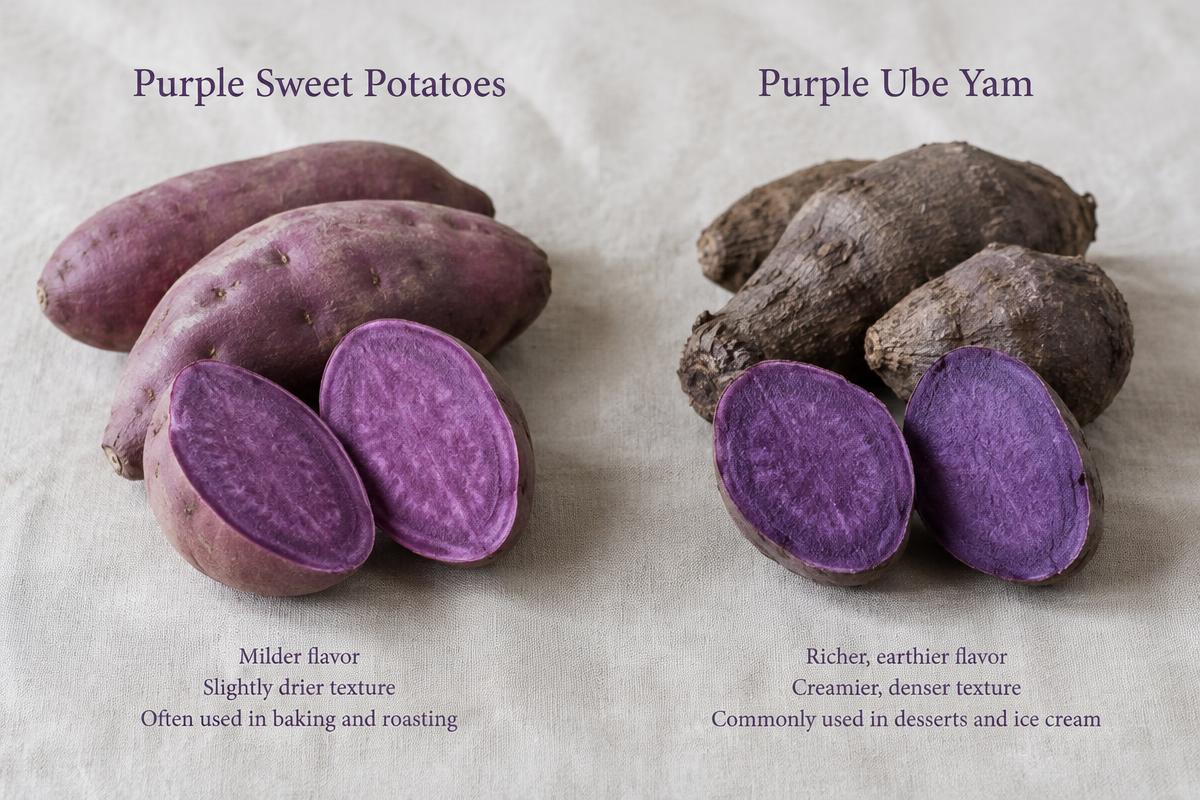 Igname violette ube des Philippines