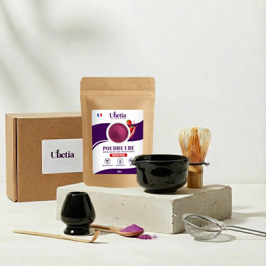 Kit Découverte Ube Saveur Fraise – Édition Noir Brillant - Ubetia