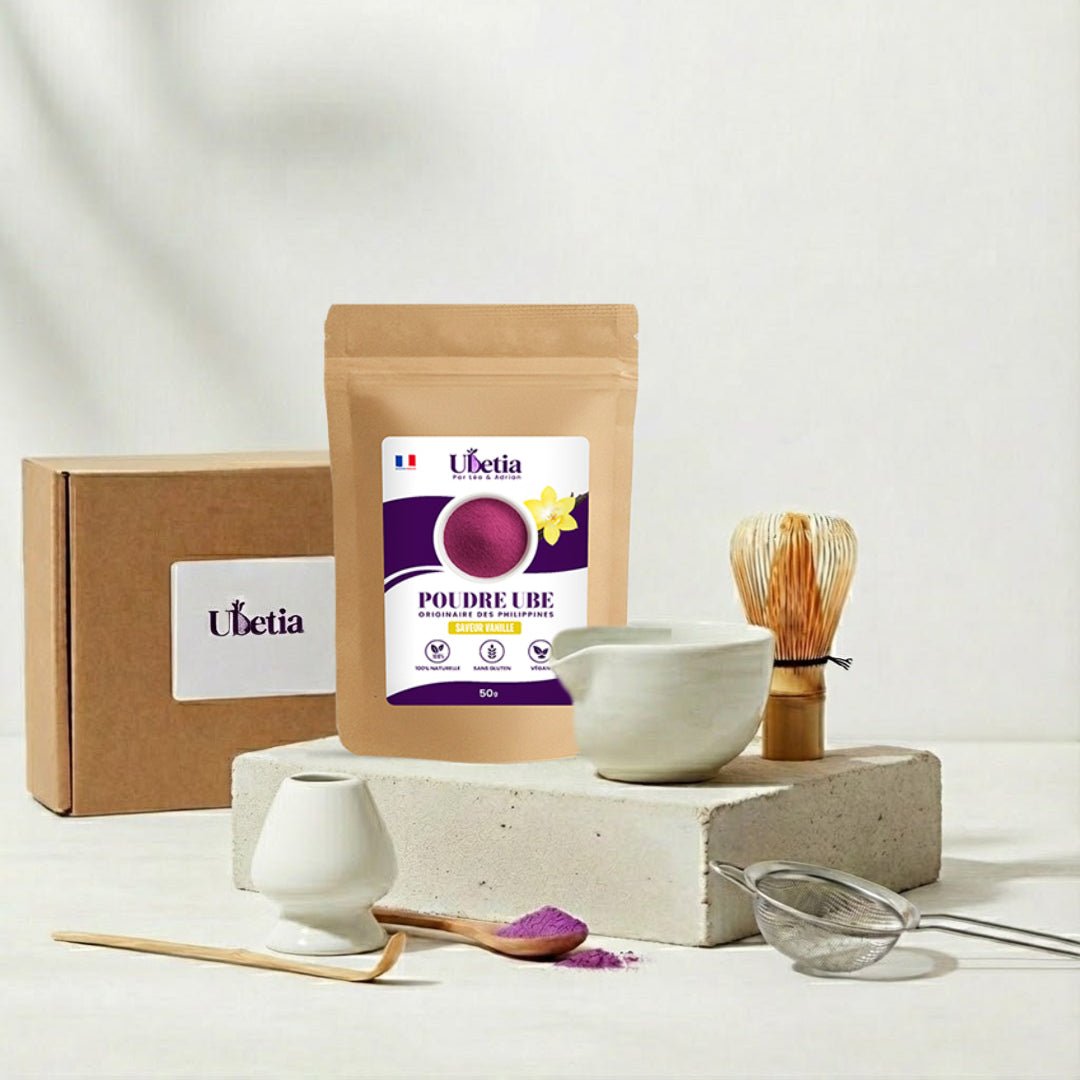 Kit Découverte Ube Saveur Vanille – Édition Blanc Brillant - Ubetia