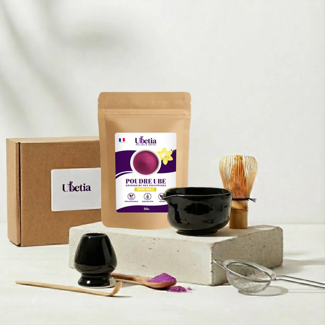 Kit Découverte Ube Saveur Vanille – Édition Noir Brillant - Ubetia