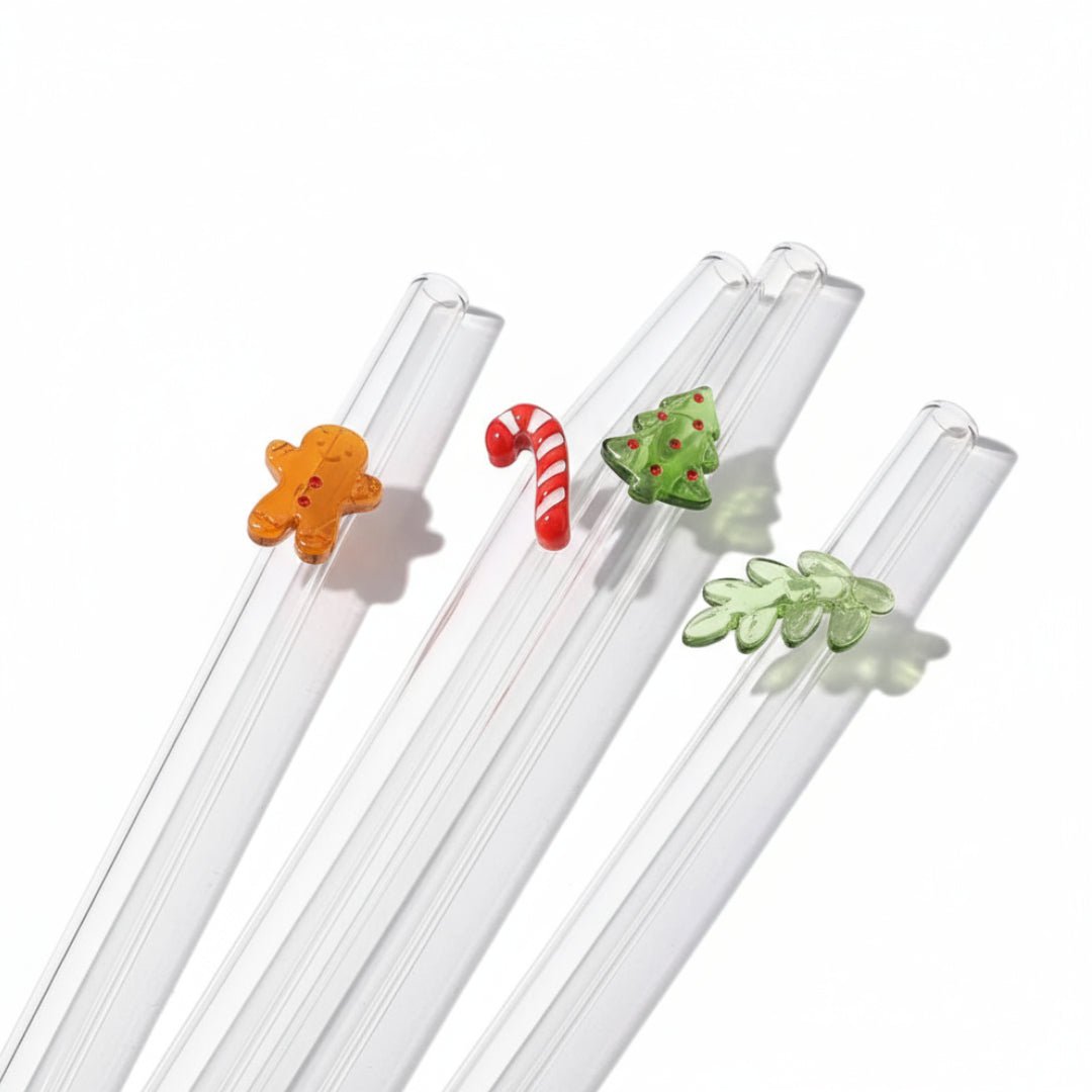 Ubetia - Paille en Verre Sapin de Noël (Édition Festive) - Ubetia