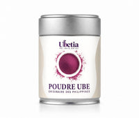 Ubetia® : Poudre d’Ube Nature Premium des Philippines - Canette 100g - Ubetia