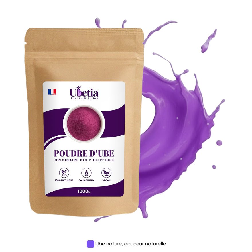 Ubetia® : Poudre d’Ube Premium des Philippines - Sachet 1kg - Ubetia