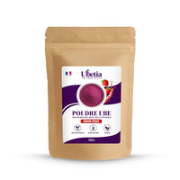 Ubetia® : Poudre d’Ube Saveur Fraise Premium des Philippines - Sachet 100g - Ubetia