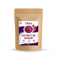 Ubetia® : Poudre d’Ube Saveur Fraise Premium des Philippines - Sachet 1kg - Ubetia