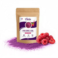Ubetia® : Poudre d’Ube Saveur Framboise Premium des Philippines - Sachet 250g - Ubetia