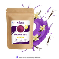 Ubetia® : Poudre d’Ube Saveur Vanille Premium des Philippines - Sachet 1kg - Ubetia